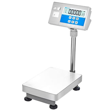 ADAM Equipment BKT Label Printing Bench Scales Angled Left Front View