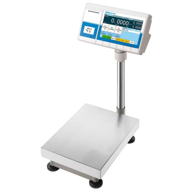 ADAM Equipment BTT Touch-Screen Label Printing Bench Scales Angled Left Front View