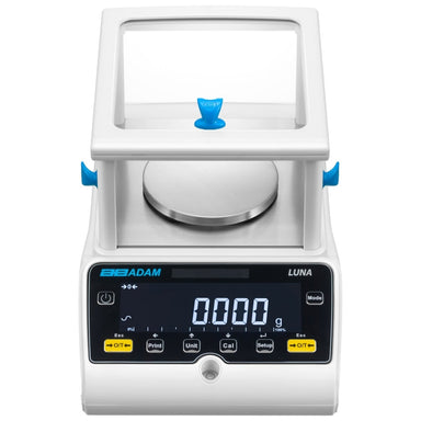 ADAM Equipment Luna LPB Precision Balance with Breeze Break Front View