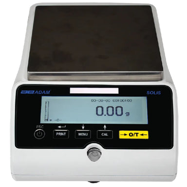 ADAM Equipment Solis STB Precision Balance Front Top View