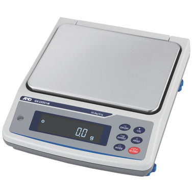 A&D Weighing GX-M Industrial Precision Balance Series Angled Left Top Front View