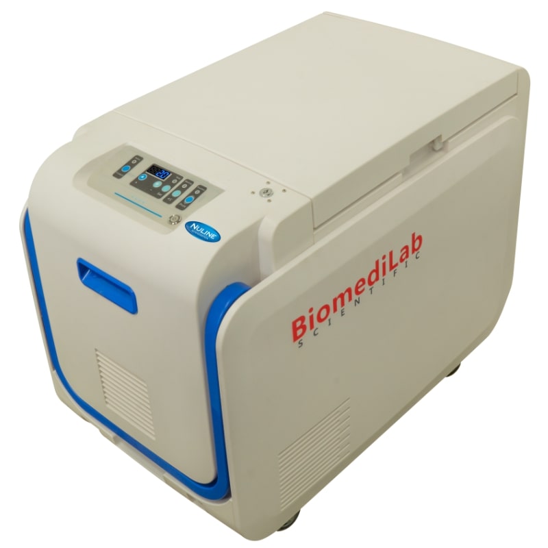 Nuline PR60 or PF60 Portable Fridge or Freezer Angled Closed Handle Down