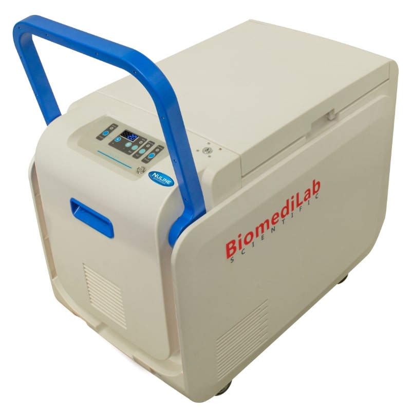 Nuline PR60 or PF60 Portable Fridge or Freezer Angled Closed Handle Up
