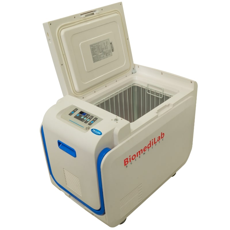 Nuline PR60 or PF60 Portable Fridge or Freezer Angled Open Handle Down
