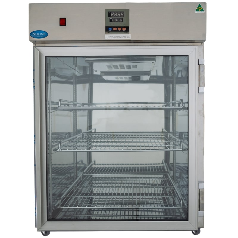 Nuline FW260 Fluid Warmer Glass Door Closed Front View