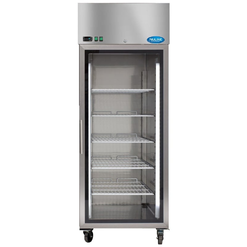Nuline MF70TNG Laboratory Refrigerator Glass Door Closed Front View