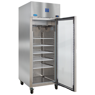 Nuline MFi70TNG Refrigerator Incubator Glass Door Open Angled Right Front View