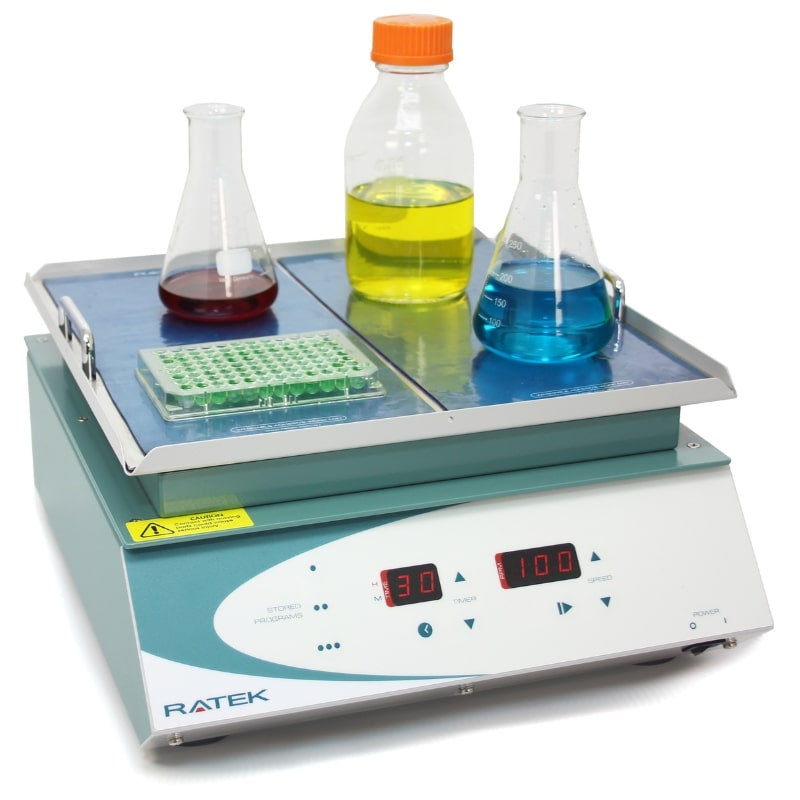 Ratek RM2 Digital Reciprocating Shaker-Medium Front Angled Top View