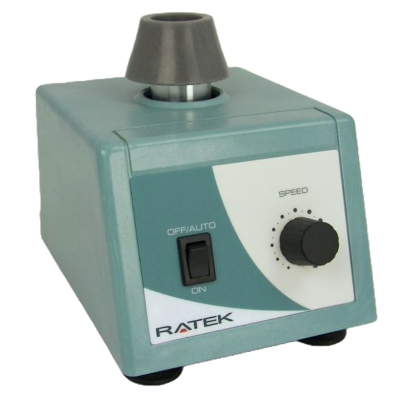 Ratek VM1 Personal Vortex Mixer Front Angled View