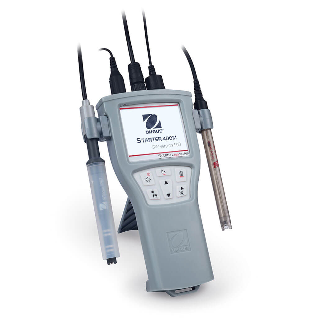 Ohaus Starter 400M pH & Conductivity Portable Meter