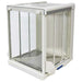 A8D Weighing OP-10 Large Glass Breeze Break for GX & GF-A Series Angled Left Front View