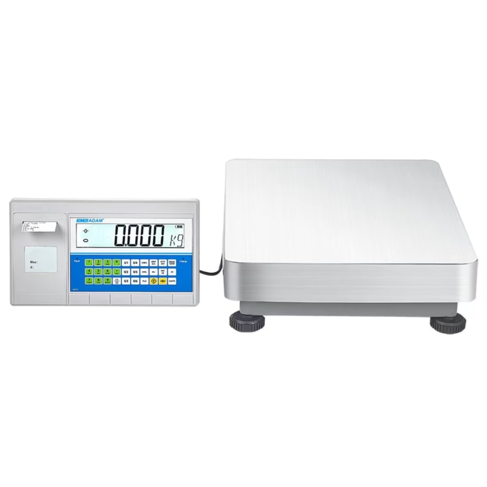 ADAM Equipment BCT Advanced Label Printing Floor Scale Detached Display Front View