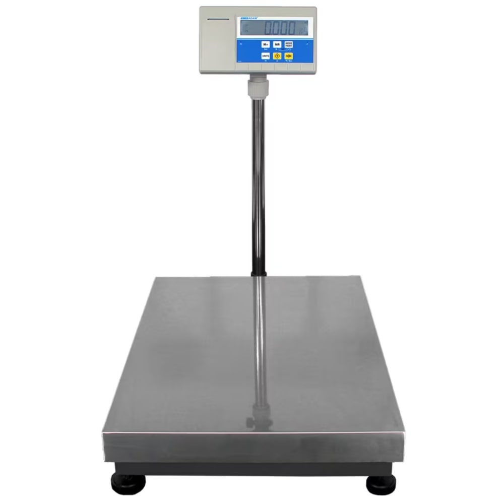 ADAM Equipment BKT Label Printing Large Floor Scales Front View