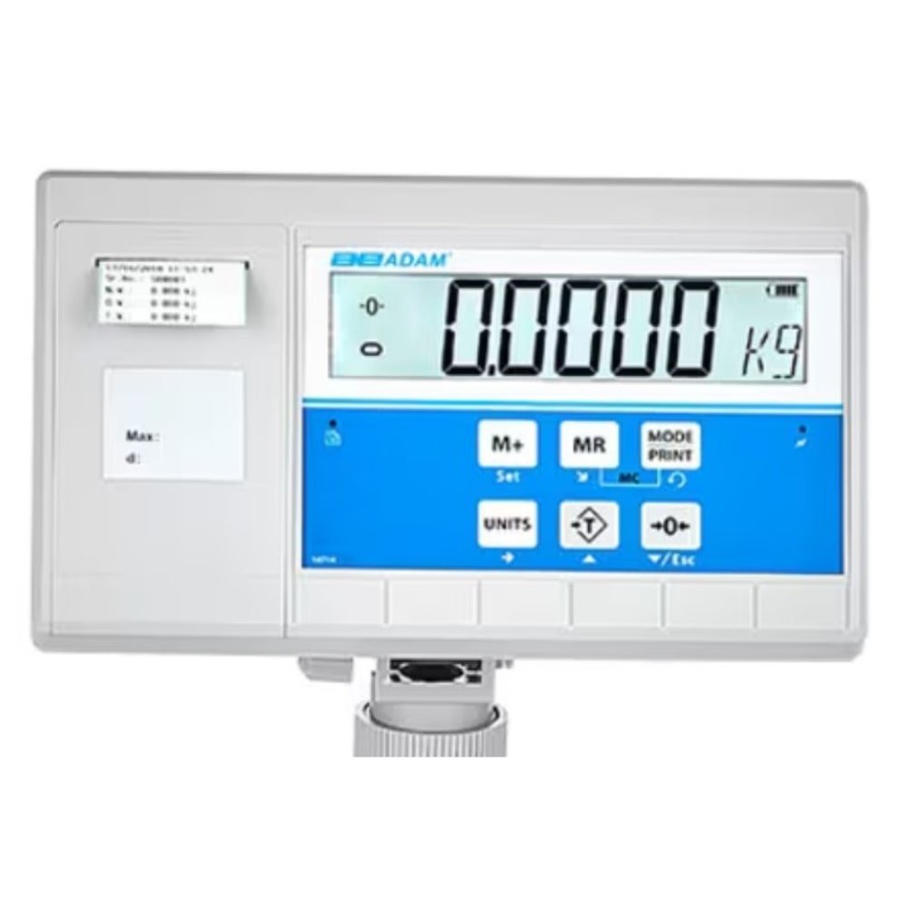 ADAM Equipment BKT Label Printing Large Floor Scales Front View