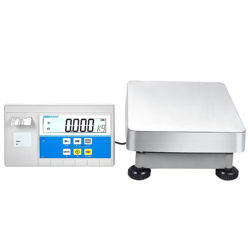 ADAM Equipment BKT Label Printing Scales Bench Detached Display Front View