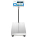 ADAM Equipment BTT Touch-Screen Label Printing Floor Scales Front View