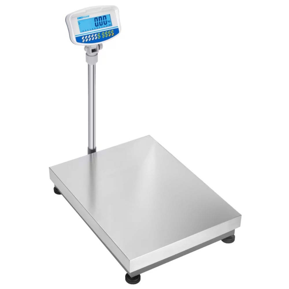 ADAM Equipment GFK-Plus Checkweighing Large Floor Scales Angled Right Front View