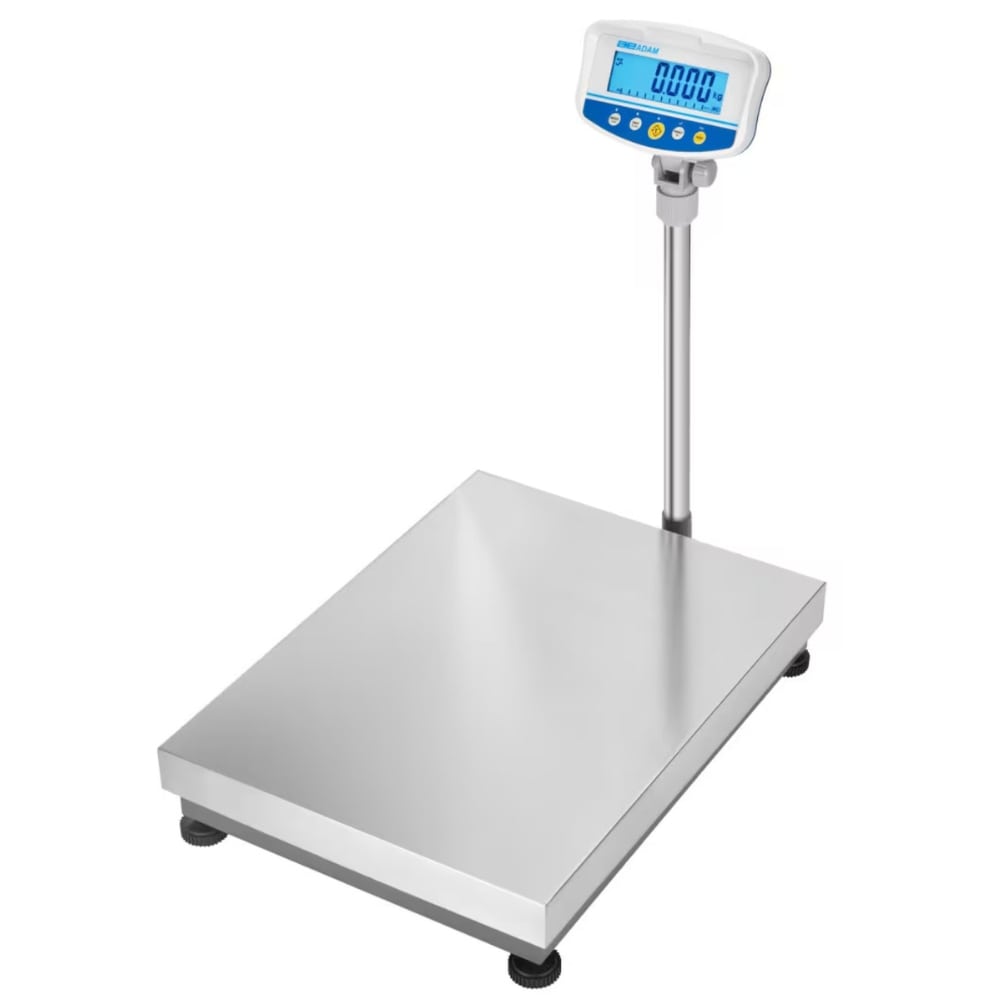 ADAM Equipment GFK-S Checkweighing Large Floor Scales Angled Left Front View