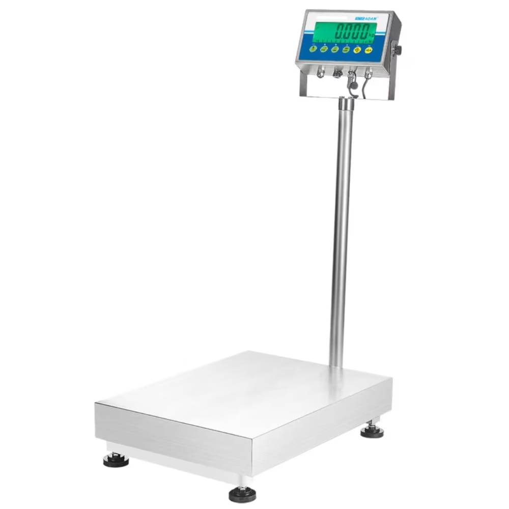 ADAM Equipment Gladiator GGL Washdown Large Floor Scales Angled Left Front View