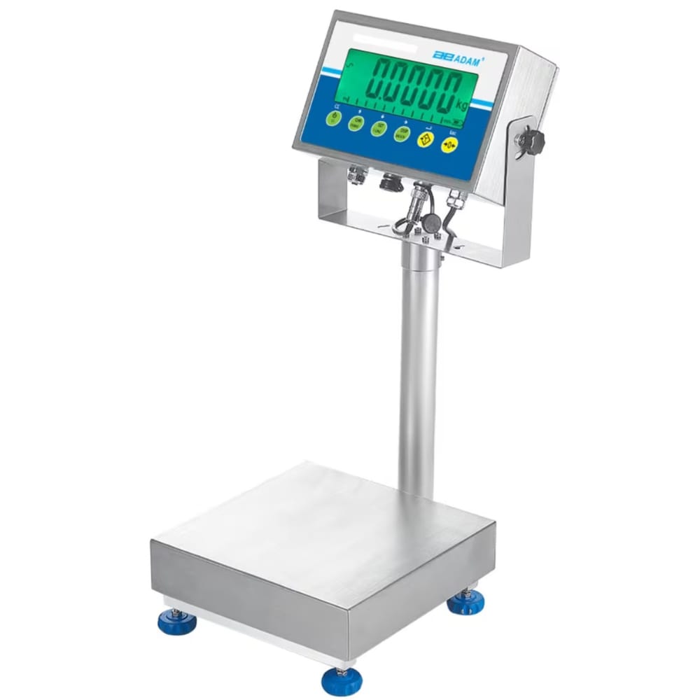 ADAM Equipment Gladiator GGS Washdown Bench Scales Angled Left View