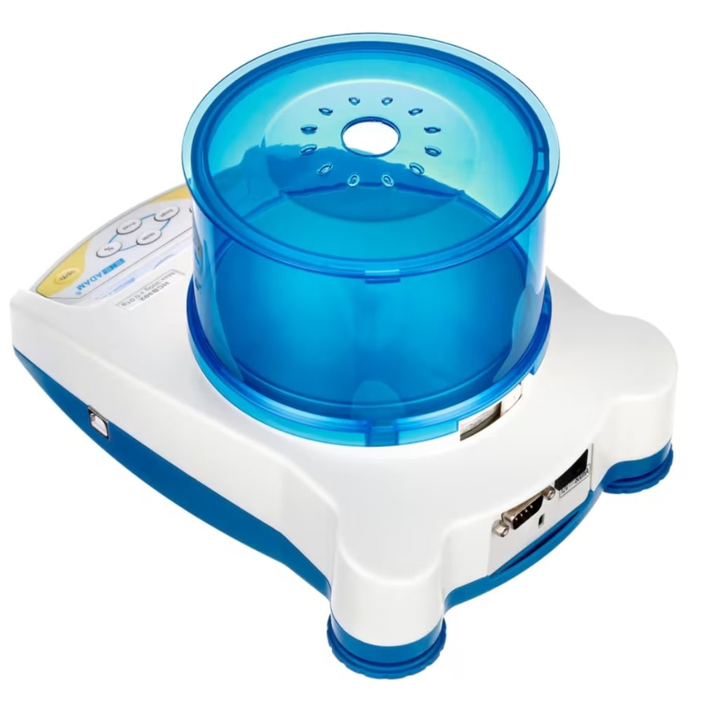 ADAM Equipment HCB Highland Portable Precision Balance Angled Left Back Top View