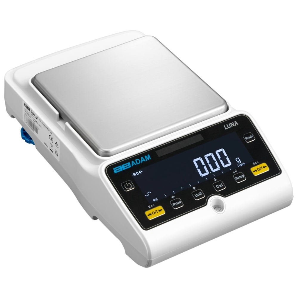 ADAM Equipment Luna LTB & LBB Precision Balance Angled Right Front View