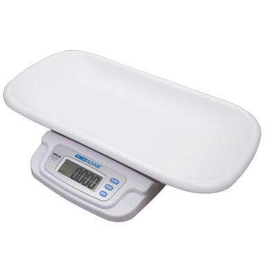 ADAM Equipment MTB Baby & Small Animal Digital Scale with Cradle Angled Left Top Front View