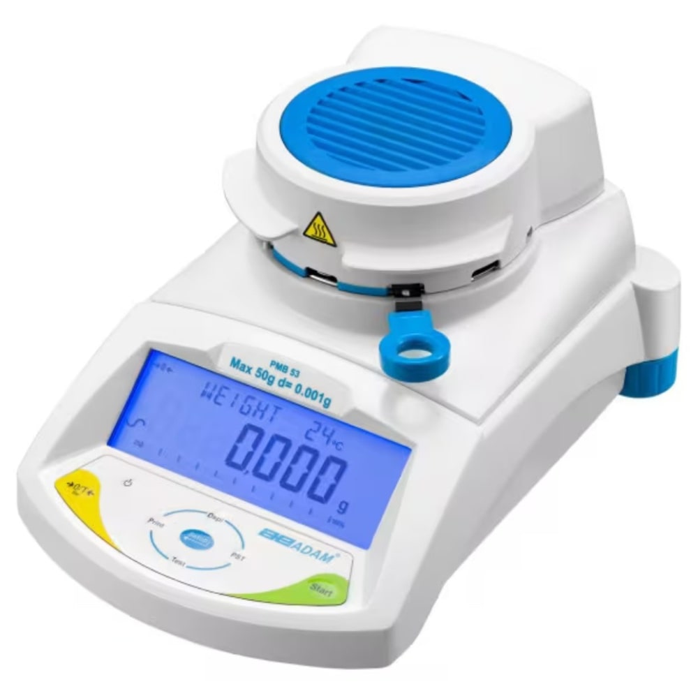 ADAM Equipment PMB Moisture Analyser Angled Left Front View