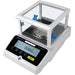 ADAM Equipment Solis SPB Precision Balance with Breeze Break Angled Left Front Top View