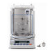 A&D Weighing AD-1654 Density Determination Kit Inside an OP-11 Large Breeze Break on an HR-250AZ Analytical Balance Front View