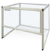 A&D Weighing AD-1672 Square Shaped Tabletop Breeze Break Angled Left Front View