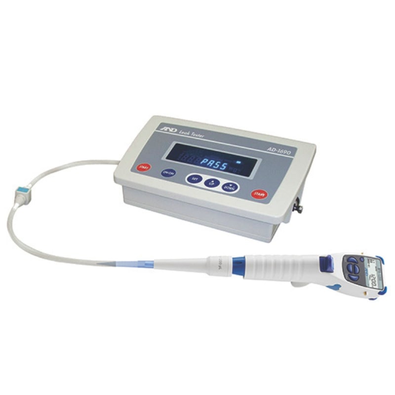 A&D Weighing AD-1690 Pipette Leak Tester Angled Left Front View