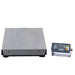 A&D Weighing AD-300 & AD-600 Wall Mount Display with Bracket on Ground Next to Platform Base Front View