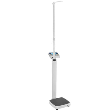 A&D Weighing AMP-250 Height Measurement Scale Angled Right Front View with Measuring Stick Fully Extended