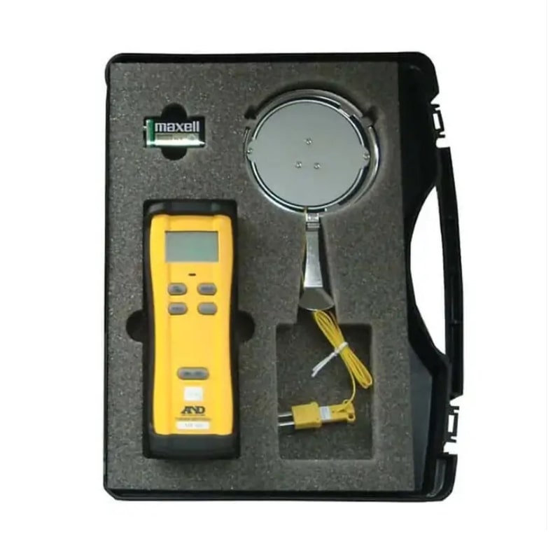 A&D Weighing AX-43 Temperature Calibrator Kit Opened Case Top View
