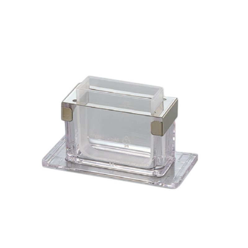 A&D Weighing AX-SV-35 13ml Glass Sample Cup Angled Left Top Front View