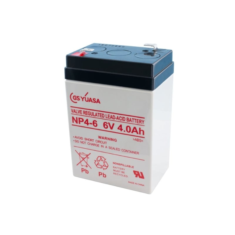 A&D Weighing ECEB 6V Rechargeable Battery Angled Left Top Front View