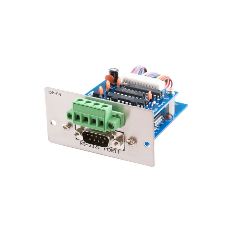 A&D Weighing FCi OP-04 RS-232C & Comparator Relay Output Angled Left Top Front View