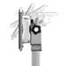 A&D Weighing FG-CWP Waterproof Platform Scale Series Adjustable Control Panel Side View
