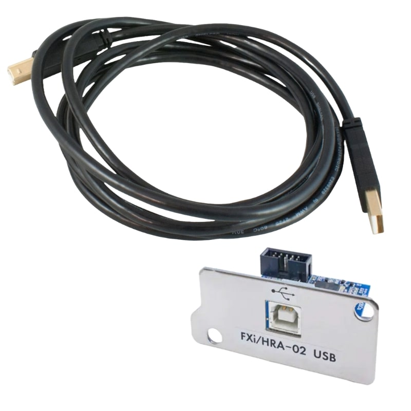 A&D Weighing FX-i OP-02 USB Interface with Cable Angled Left Top Front View