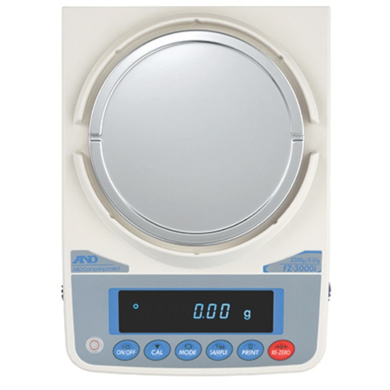 A&D Weighing FZ-3000i Precision Balance Top View