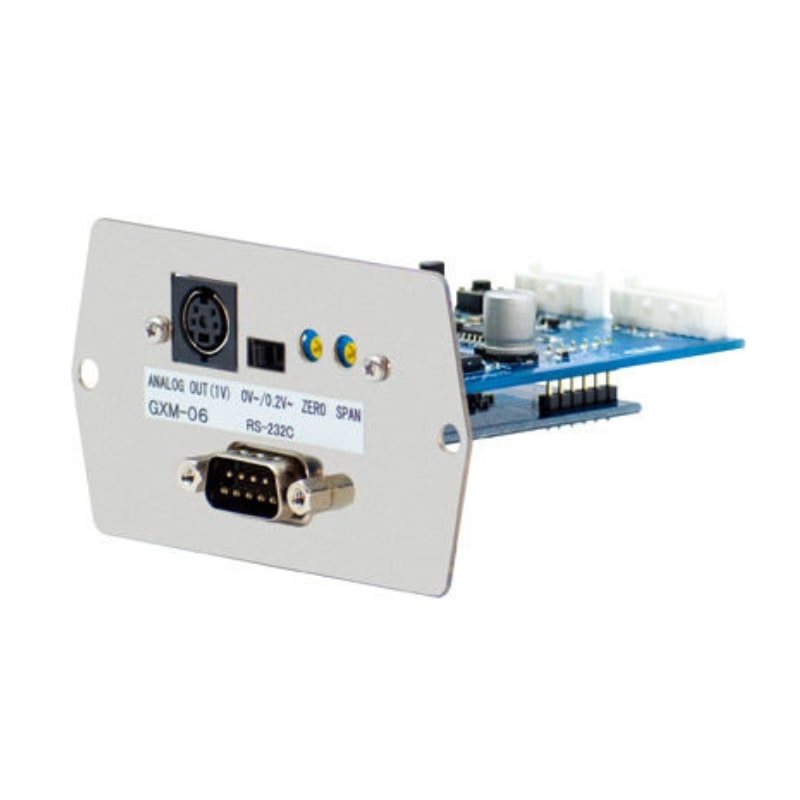 A&D Weighing GFX-M OP-06 Analog (0-1_0.2-1 V) output_RS-232C Interface Angled Left Top Front View