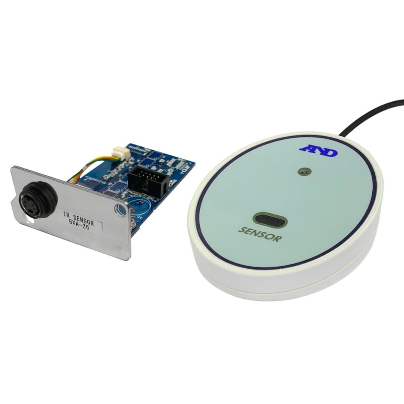 A&D Weighing GXA-26 External IR Switch Angled Left Top Front View