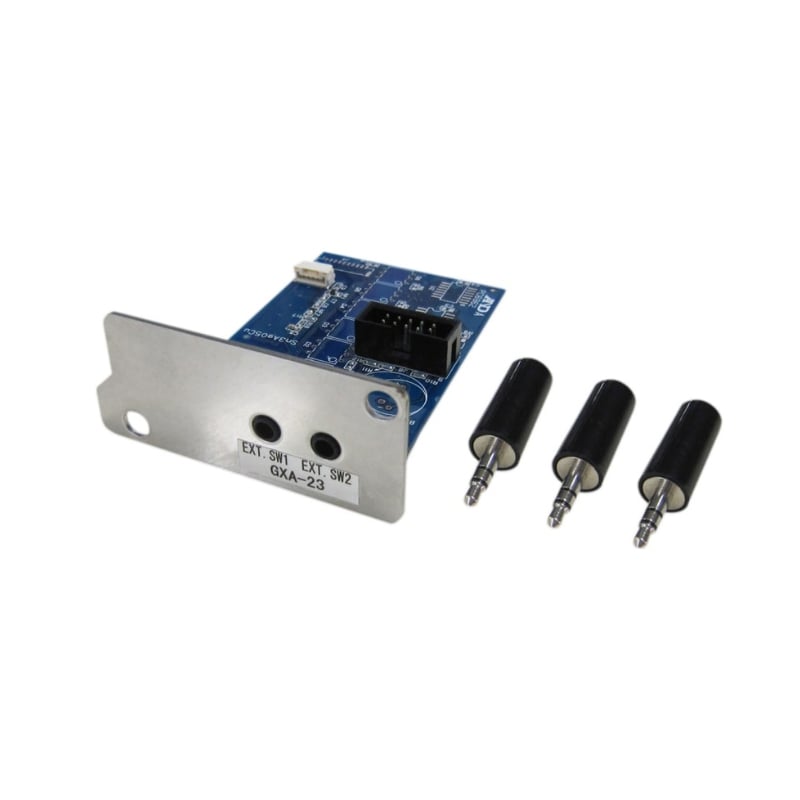 A&D Weighing GXA OP-023 Plug External Key Input IF with plugs Angled Left Top Front View