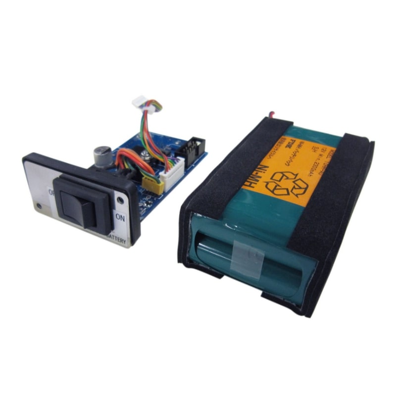 A&D Weighing GXF-A OP-09 Built In Rechargeable Battery Angled Left Top Front View