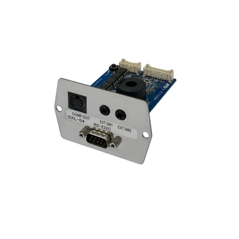 A&D Weighing GXL-04 Comparator Relay Output-Buzzer_RS-232C_External Key Input Interface Angled Left Top Front View