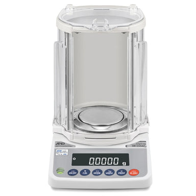 A&D Weighing HR-250AZ Compact Analytical Balance Front View