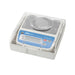 A&D Weighing HT-120 Compact Precision Balance inside Stackable Carry Case Angled Left Top Front View