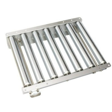 A&D Weighing HV-HW-14 Medium Roller Conveyor (for 60kg model) Angled Left Top View