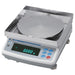 A&D Weighing MC-10K Mass Comparator Precision Balance with Auto Centring Pan Angled Left Front View